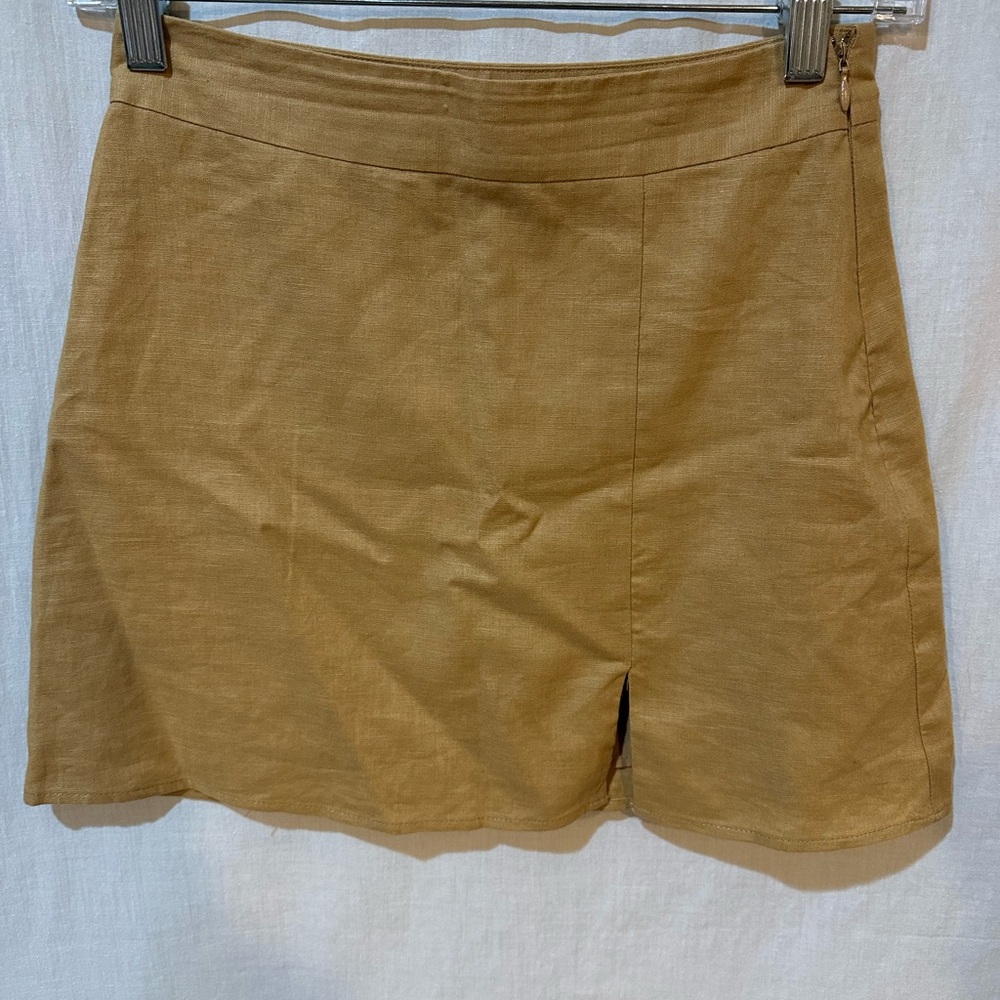 Forever 21 Camel Mini Skirt